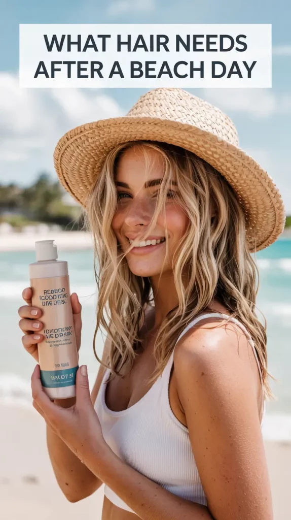 What Your Hair Needs After A Beach Day: How To Repair And Protect Your Hair In 2025