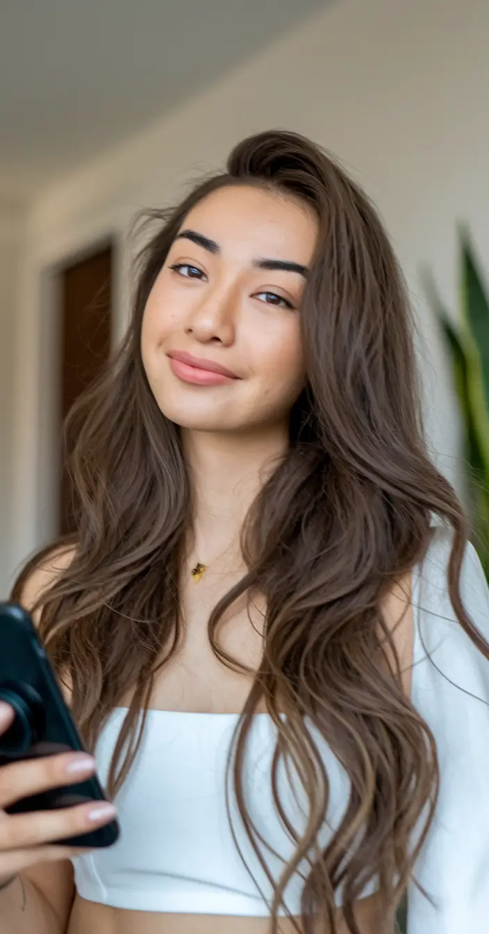 summer hairstyles long hair Soft Natural Waves