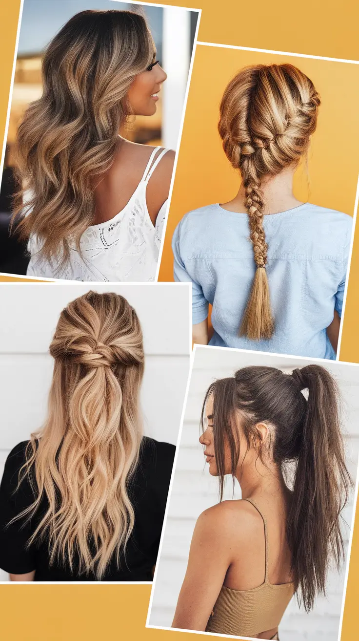 Beautiful Summer Hairstyles for Long Hair 2025 – Chic, Trendy, and Easy