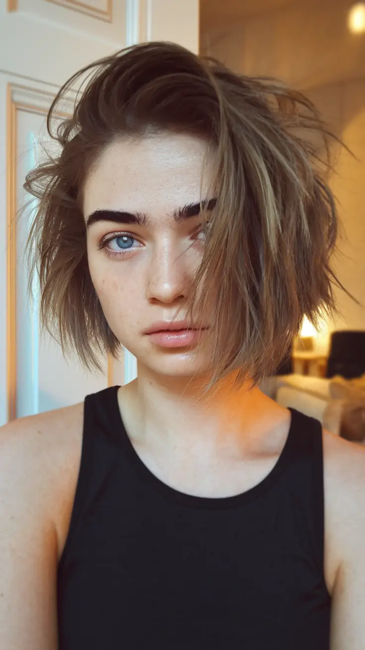 Best Short Haircuts Summer 2025 Choppy Bob with Voluminous Layers