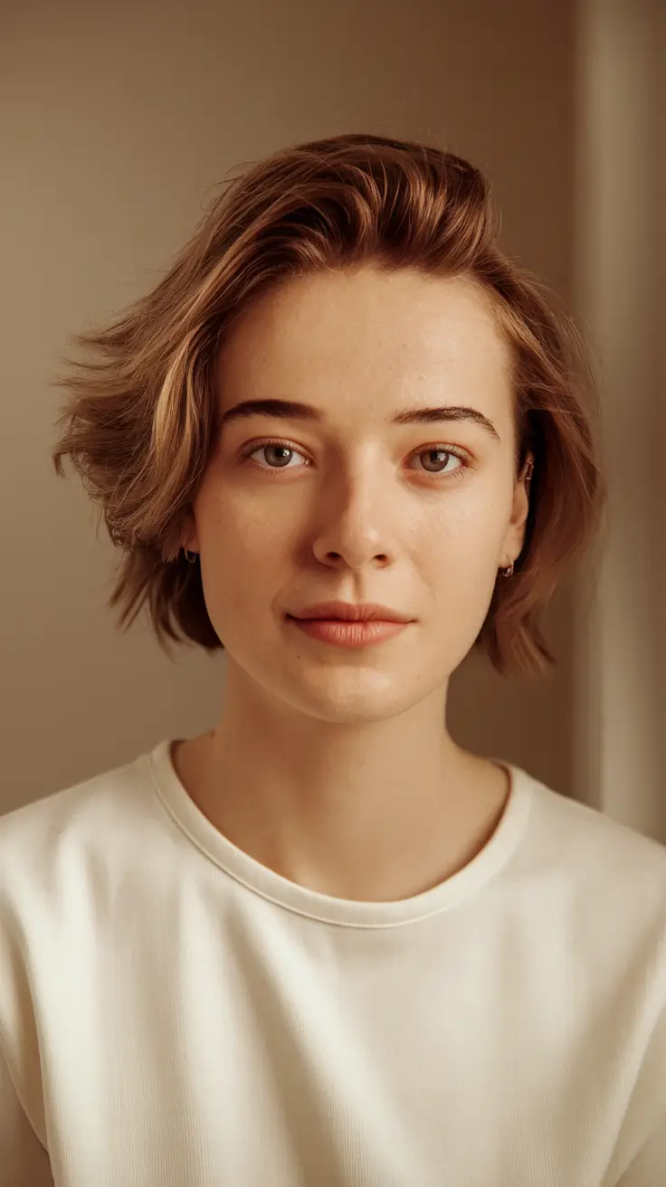 Best Short Haircuts Summer 2025 Soft Wavy Bob with Effortless Texture