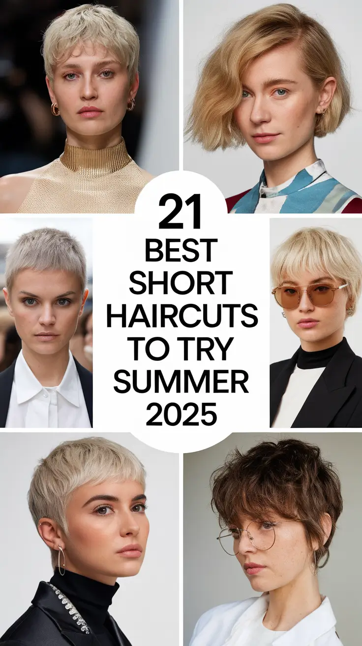 Best Short Haircuts to Try Summer 2025 – Chic, Trendy, and Effortlessly Cool
