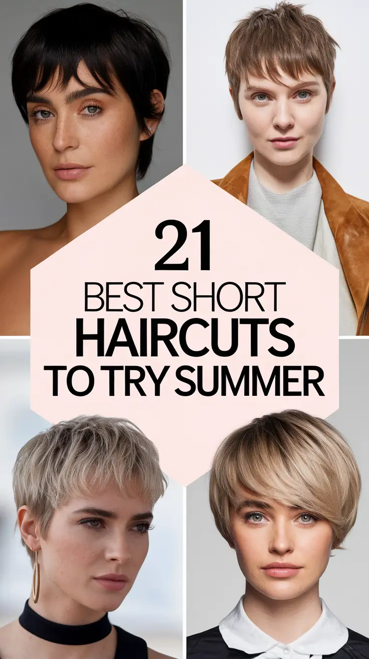 Best Short Haircuts to Try Summer 2025 – Chic, Trendy, and Effortlessly Cool