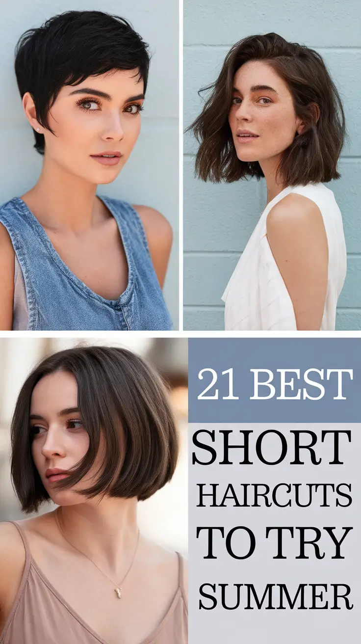 Best Short Haircuts to Try Summer 2025 – Chic, Trendy, and Effortlessly Cool