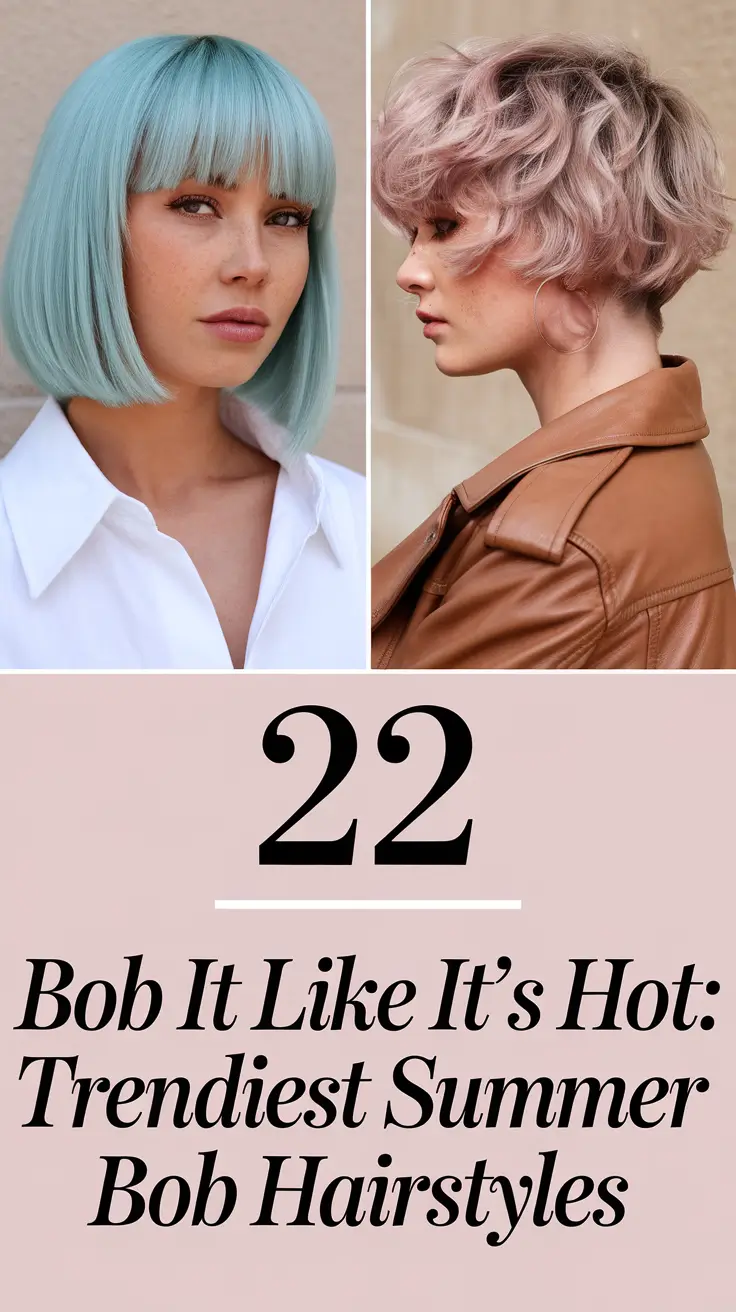 Bob It Like It’s Hot: Trendiest Summer Bob Hairstyles 2025 You’ll See Everywhere