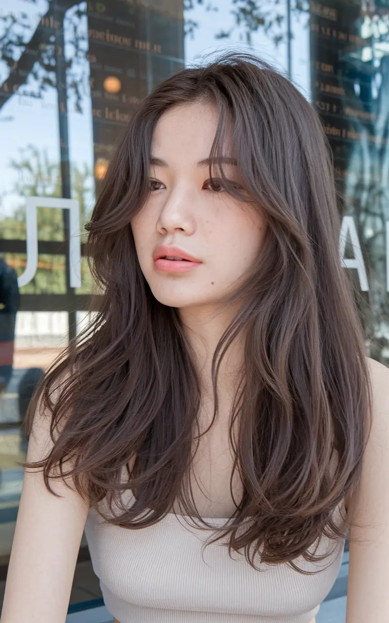 butterfly haircut for short hair Feathered Flow for Everyday Drama