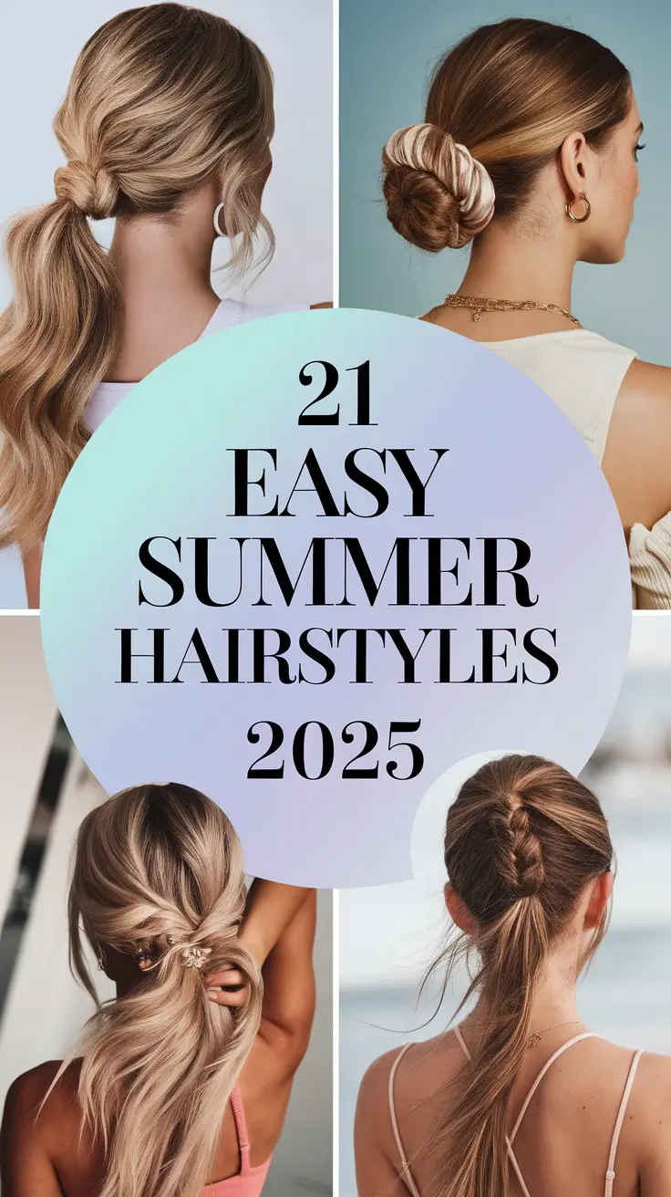 Easy Summer Hairstyles 2025: Quick & Cute Looks for Every Hair Length