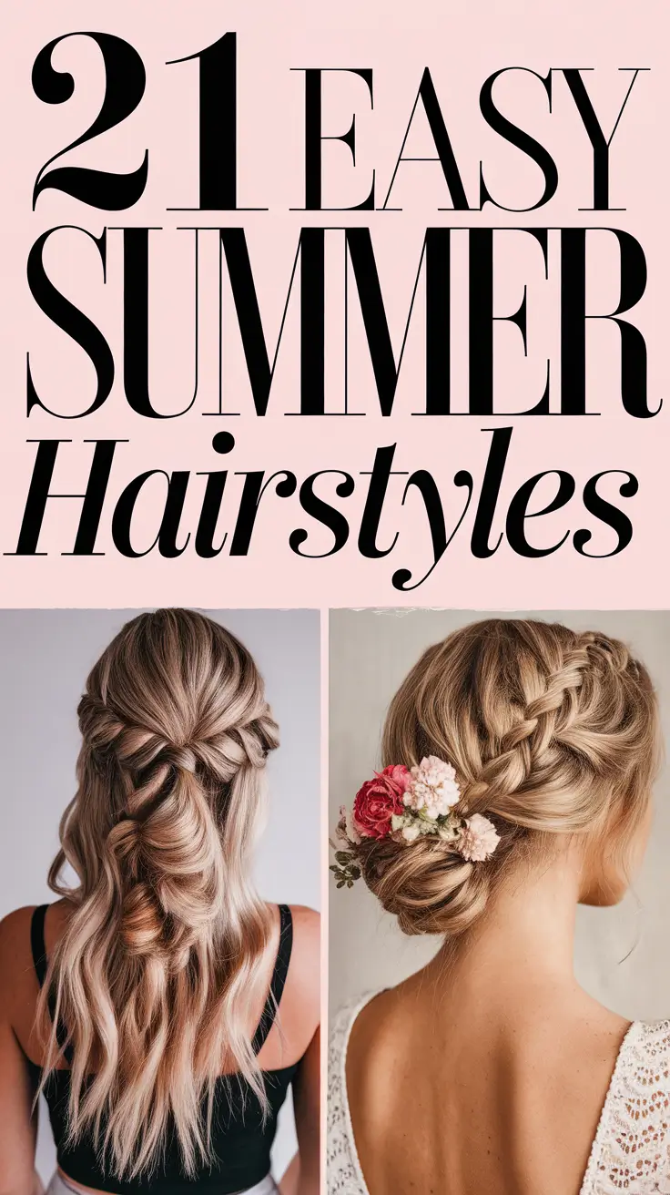 Easy Summer Hairstyles 2025: Quick & Cute Looks for Every Hair Length