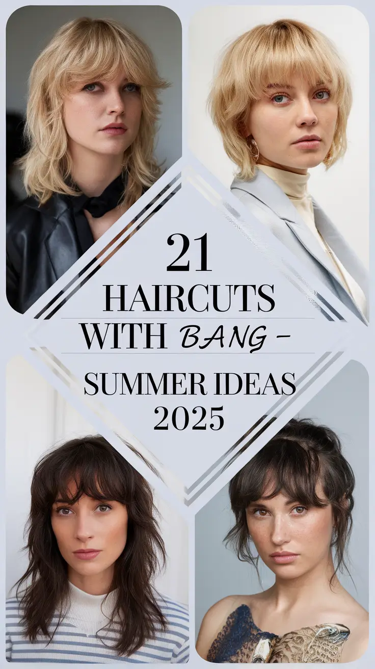 Top Haircuts with Bangs – Trendy Summer Ideas 2025