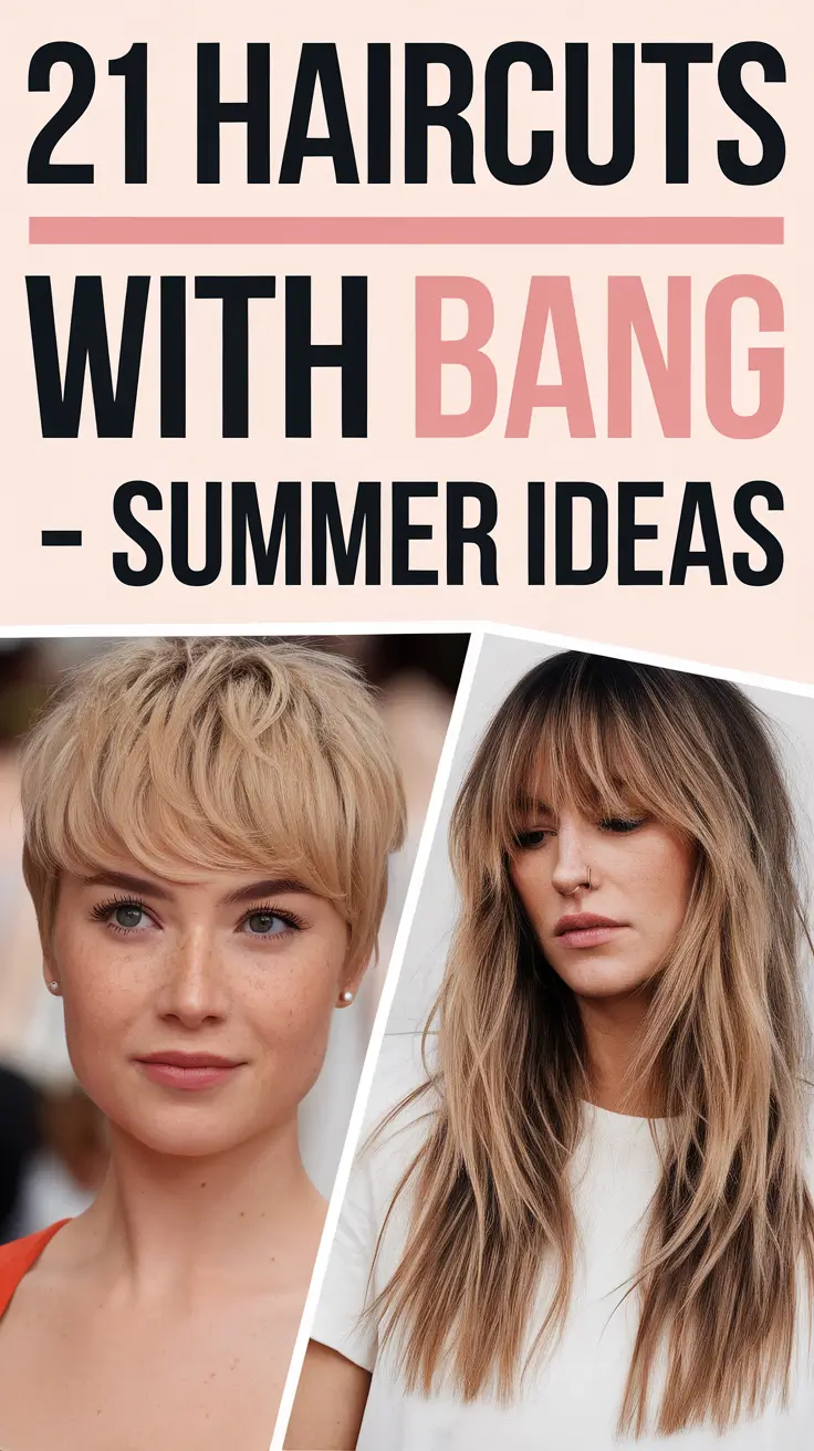 Top Haircuts with Bangs – Trendy Summer Ideas 2025