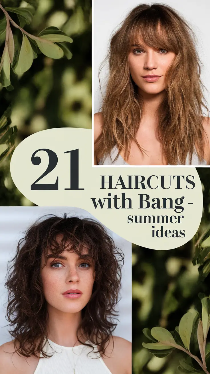 Top Haircuts with Bangs – Trendy Summer Ideas 2025