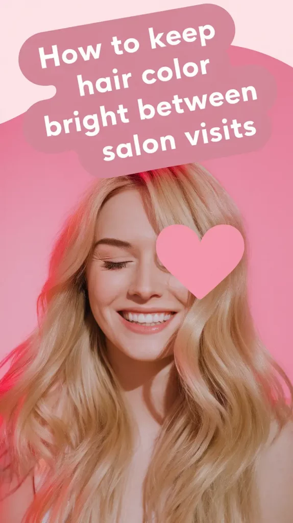 How to Keep Hair Color Bright Between Salon Visits