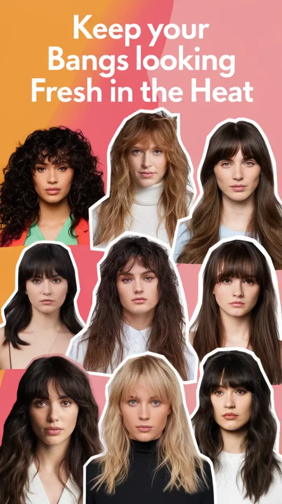 How to Keep Your Bangs Looking Fresh in the Heat: Expert Tips and Hairstyles for Summer 2025