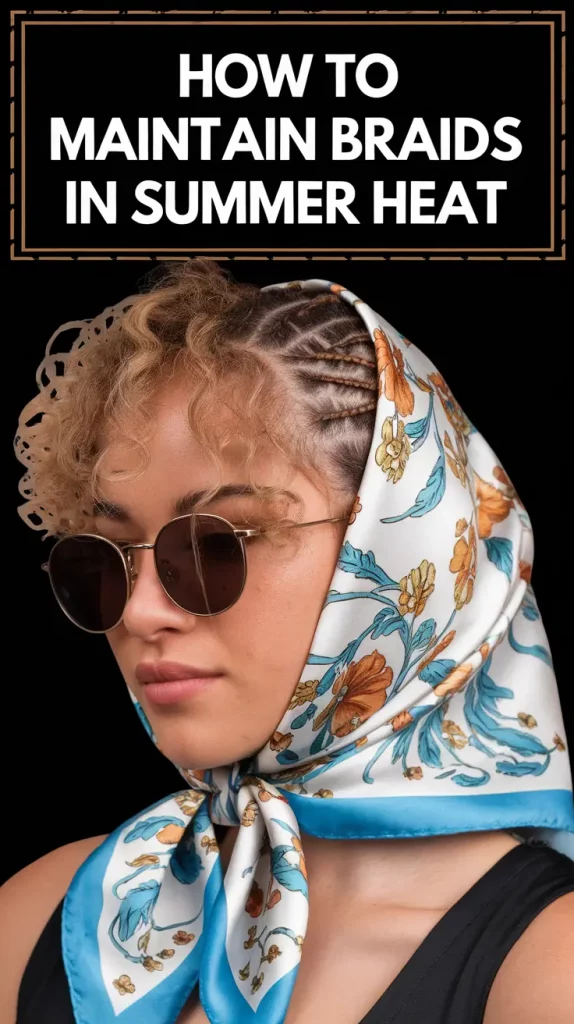 How to Maintain Braids in Summer Heat Without the Frizz