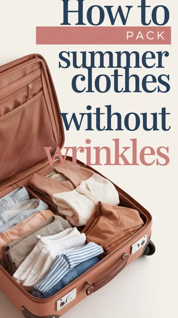 How to Pack Summer Clothes Without Wrinkles in 2025