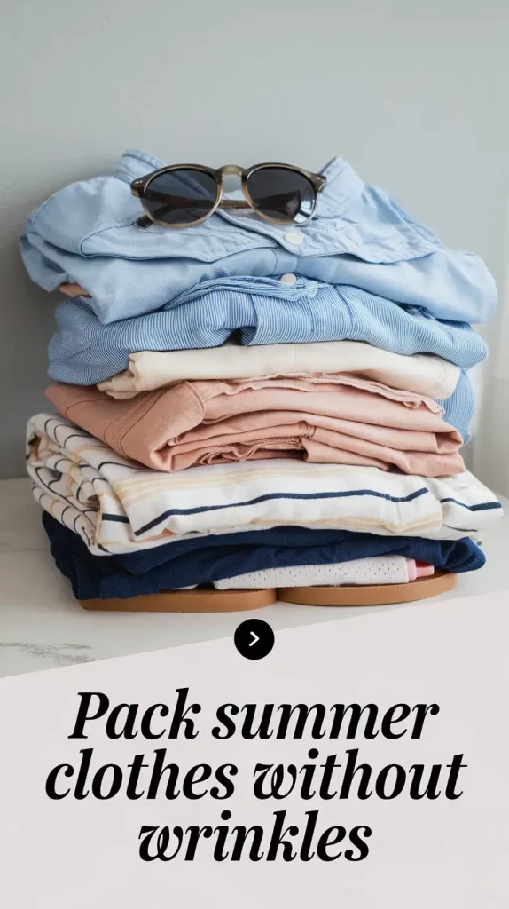 How to Pack Summer Clothes Without Wrinkles in 2025