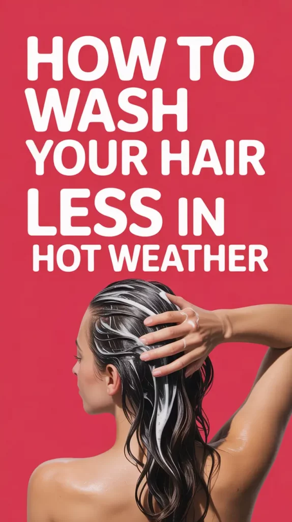 How to Wash Your Hair Less in Hot Weather Without Looking Greasy