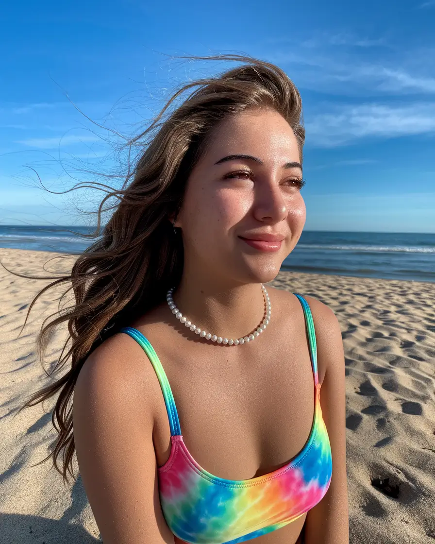 cute hair for swimming summer Polished Flip with Subtle Volume