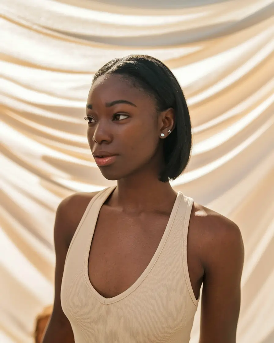 black women summer hairstyles The Polished Mini Bob
