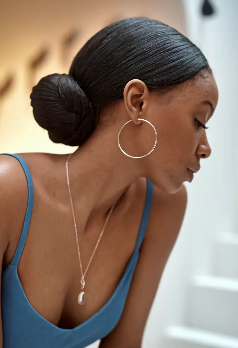 black women summer hair+The Perfect Bun That Speaks Perfection