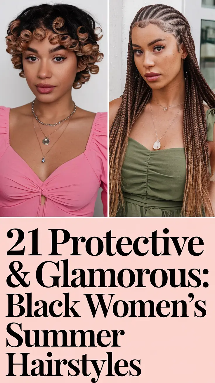 Protective & Glamorous: Black Women’s Summer Hairstyles 2025