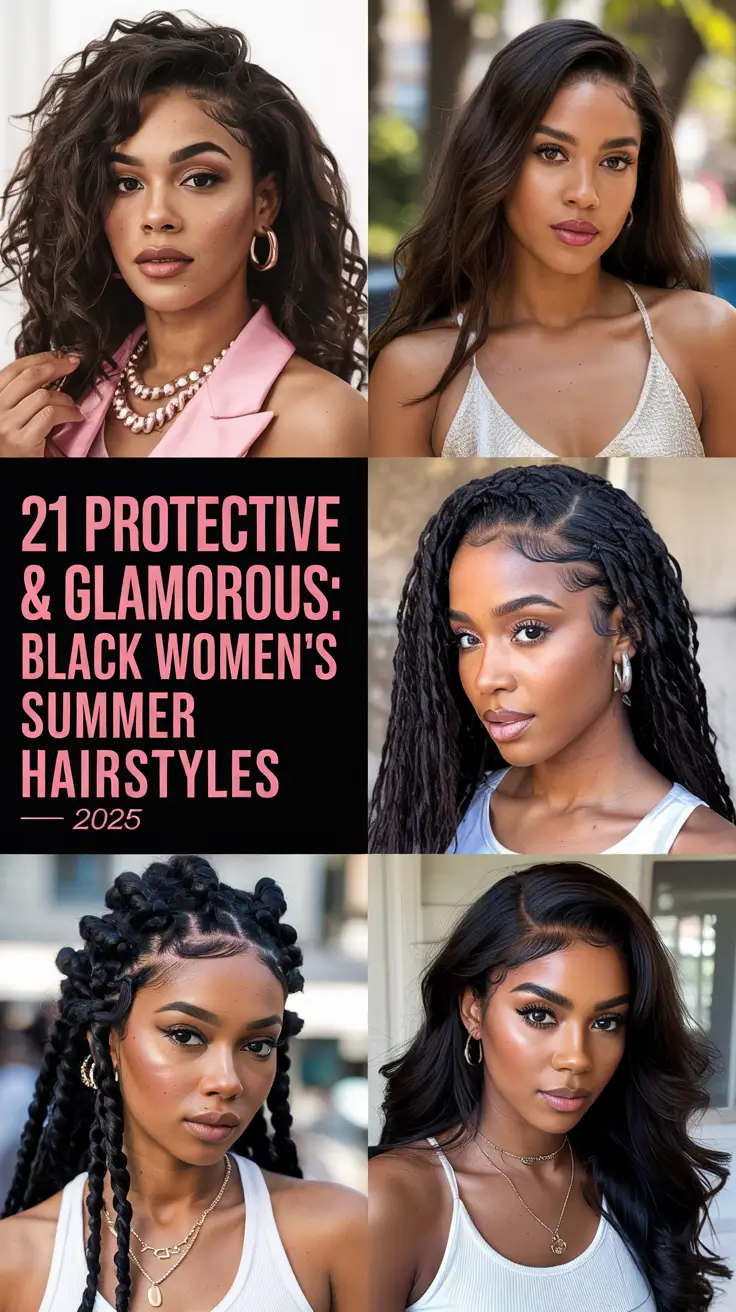 Protective & Glamorous: Black Women’s Summer Hairstyles 2025
