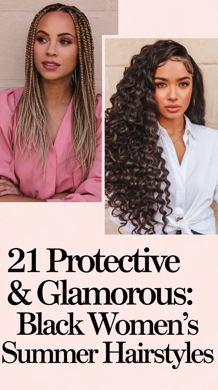 Protective & Glamorous: Black Women’s Summer Hairstyles 2025