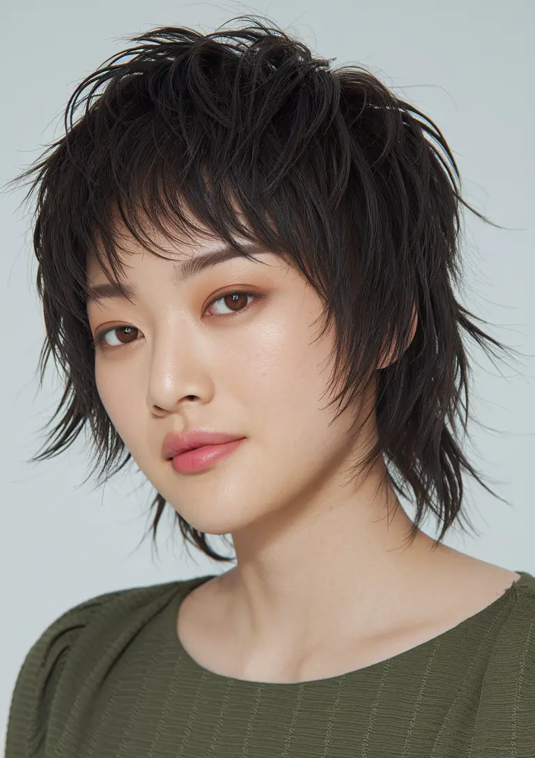 shaggy haircuts curly hair Wolf Cut 2.0: Soft, Wild & Wavy
