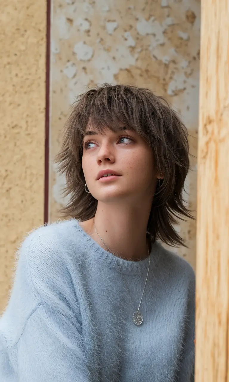 shaggy haircuts short Fluffy Soft Shag With 80s Innocence