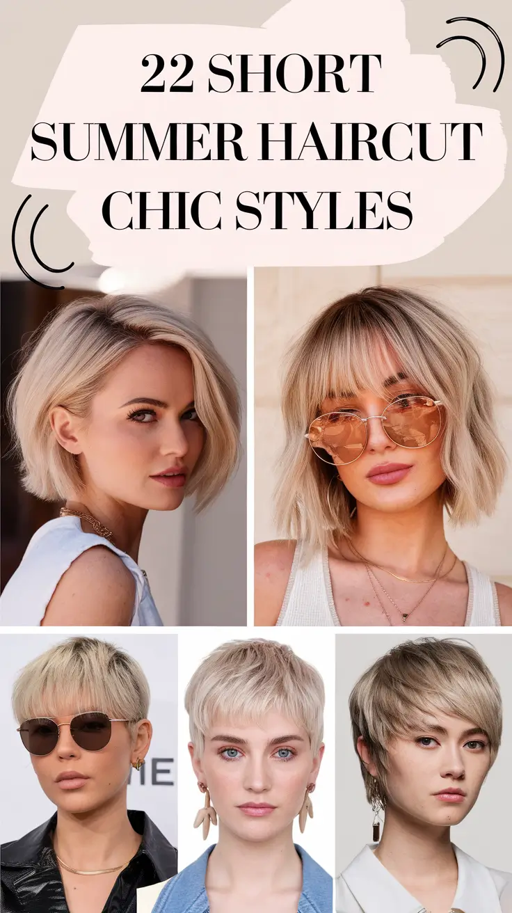 Short Summer Haircut 2025: Chic Styles to Try for Every Hair Type