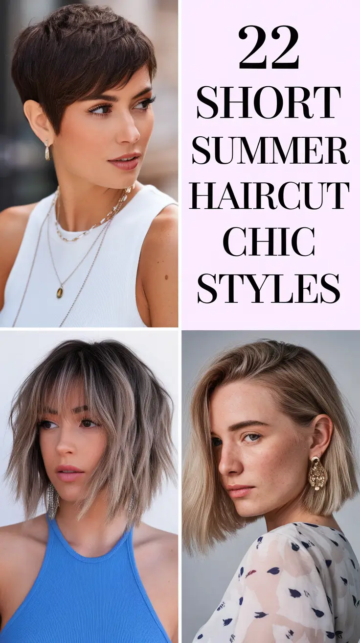 Short Summer Haircut 2025: Chic Styles to Try for Every Hair Type