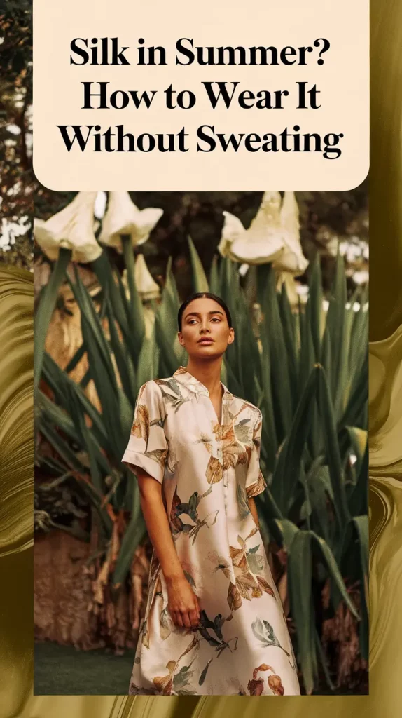 How to Wear Silk in Summer 2025 – Stay Cool, Stylish, and Sweat-Free