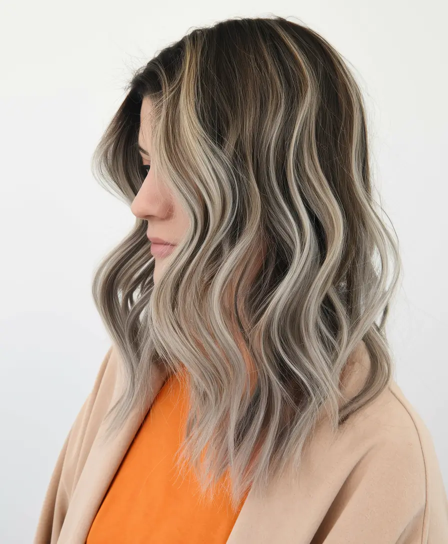 summer highlights for dirty blonde hair+Ashy Blonde Contour