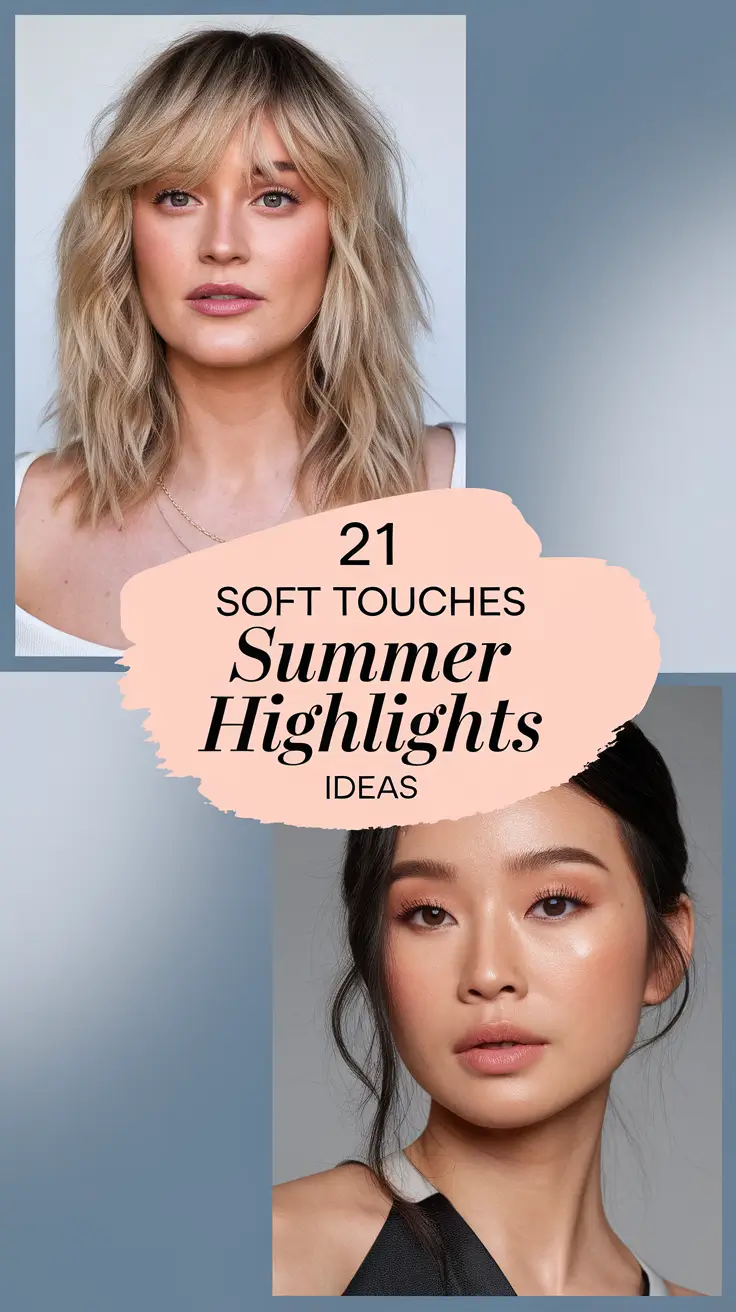 Soft Touches Summer Highlights Ideas 2025: Gorgeous Color Inspiration for Every Hair Shade