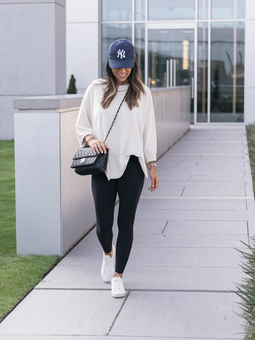 Summer Outfits With Leggings and Joggers Oversized Streetwear Comfort