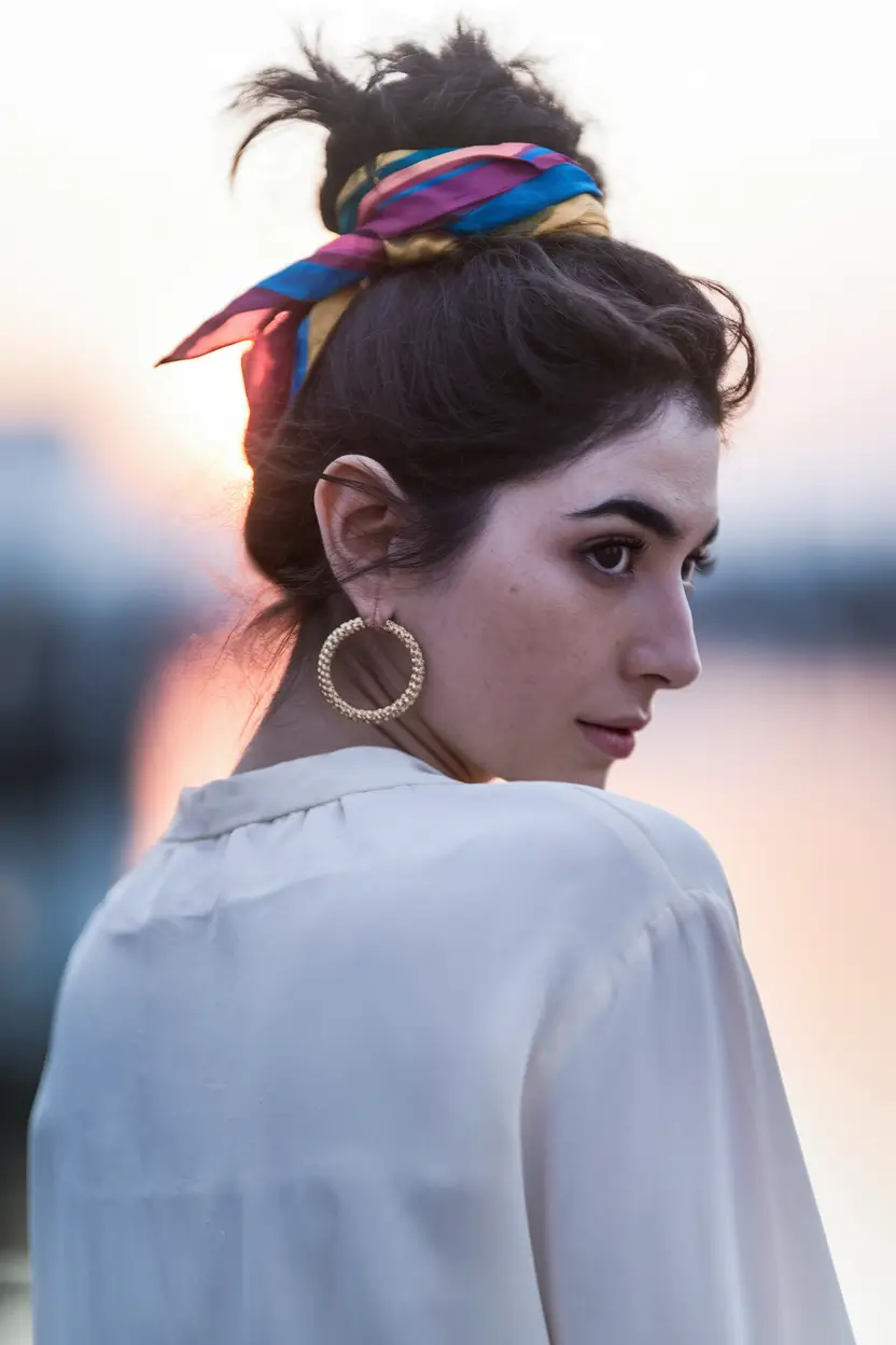 summer buns hairstyles easy updo