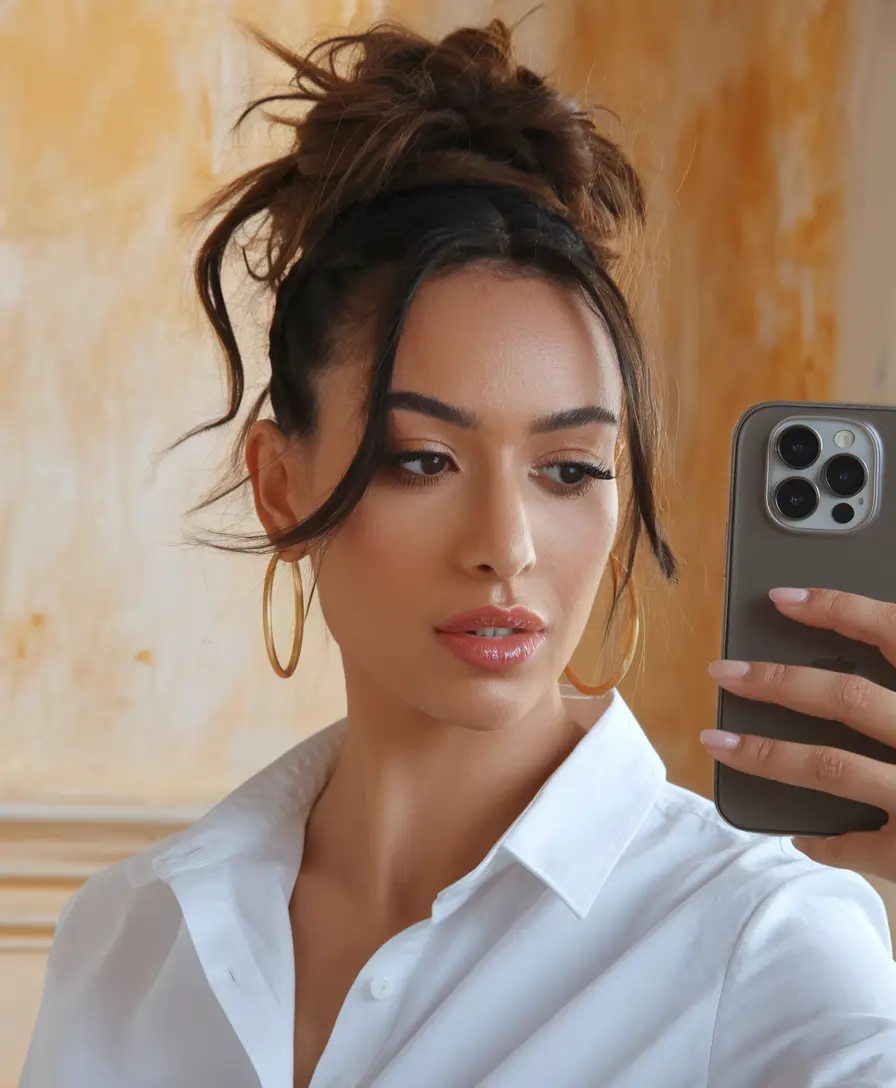 summer buns hairstyles easy updo