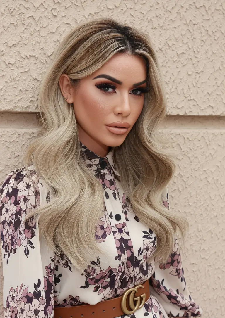 Summer Easy Hairstyle for Work: Classic Hollywood Waves