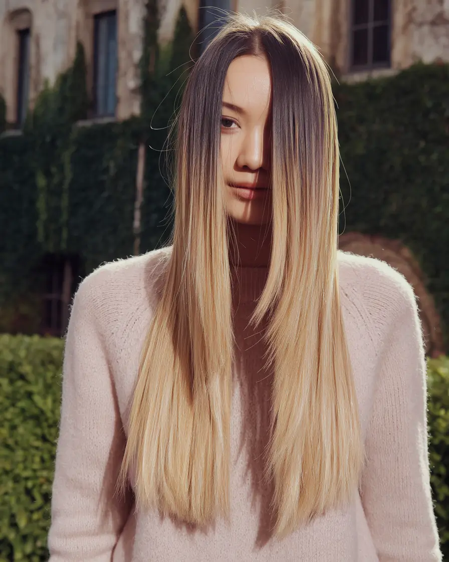 summer ombre hair color ideas Silky Blonde Ombre for a Soft Summer Glow