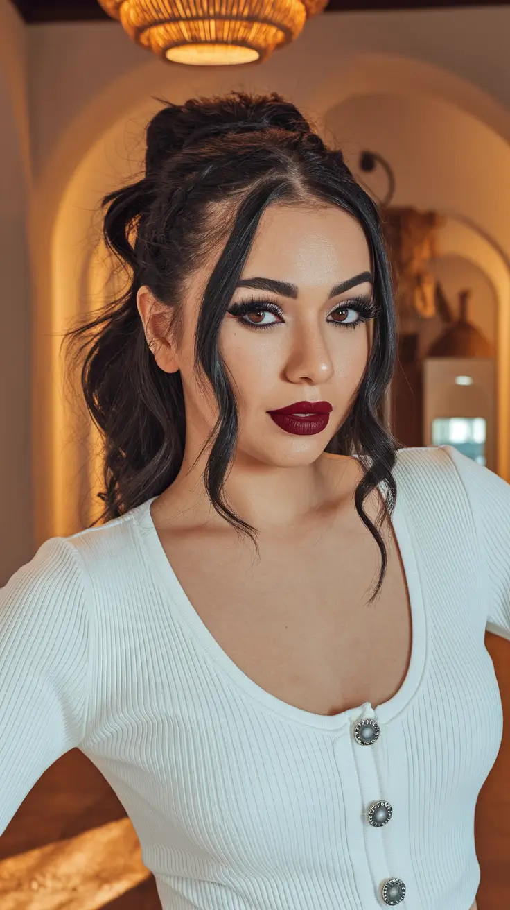 summer simple hairstyles Soft Twists and Glossy Waves
