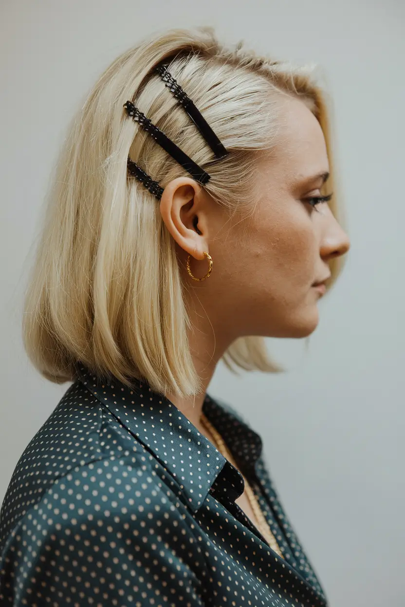 summer simple hairstyles 2025 retro clip in bob