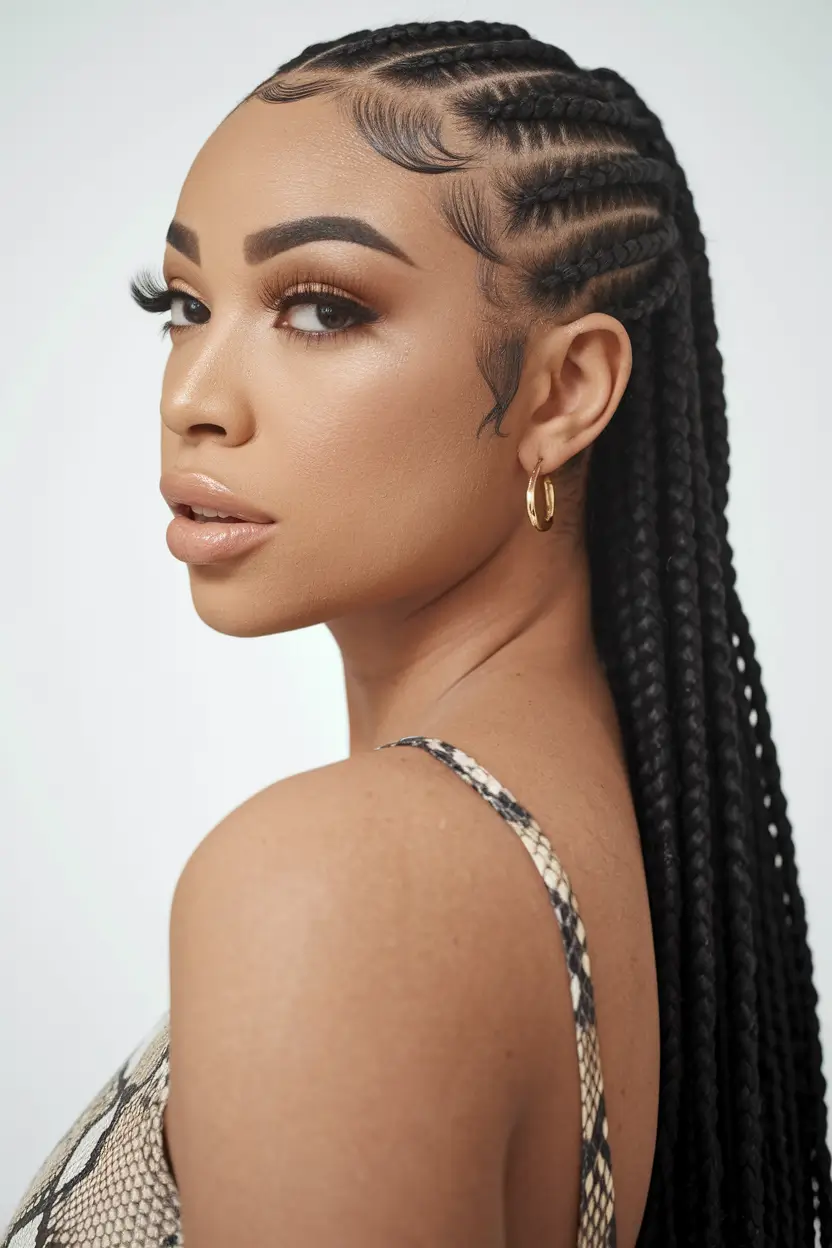 simple summer hairstyles cornrows