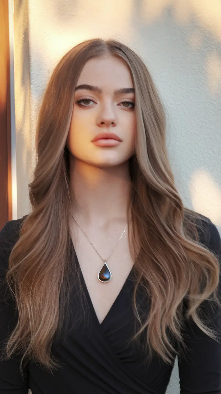 summer hair color for brunettes highlights sun kissed blonde