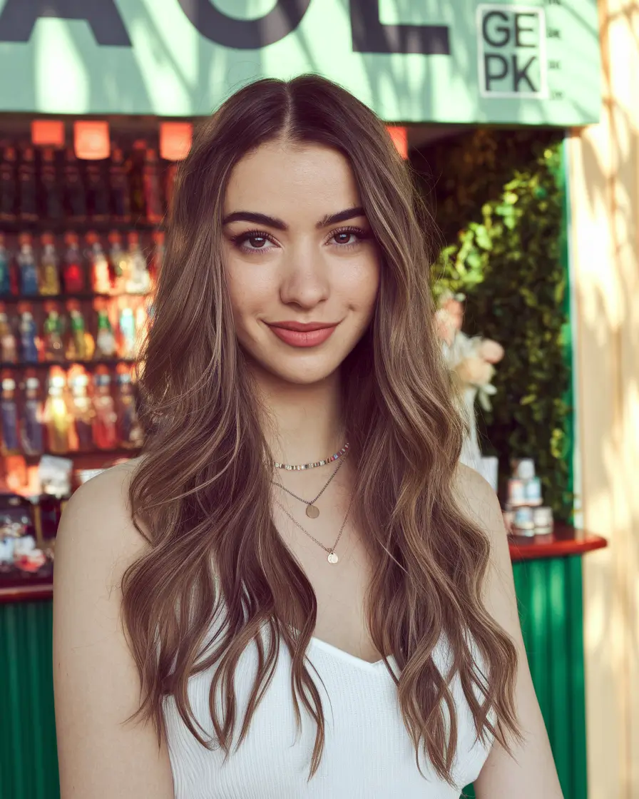 summer hair color for brunettes highlights sun kissed brown