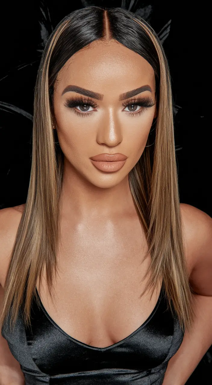 Sweet Summer Styles: Hairstyles - Sleek Honey Blonde Face-Framing Highlights