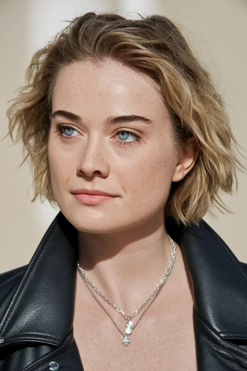 Sweet Summer Styles: Hairstyles - Beachy Textured Bob for Sun-Kissed Vibes
