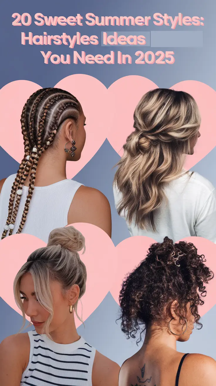 Sweet Summer Styles: Hairstyles Ideas You Need in 2025 – From Short Bobs to Long Waves