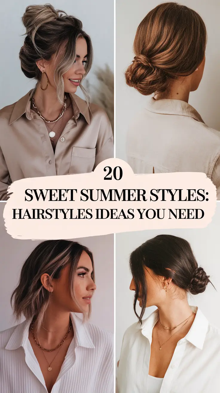 Sweet Summer Styles: Hairstyles Ideas You Need in 2025 – From Short Bobs to Long Waves