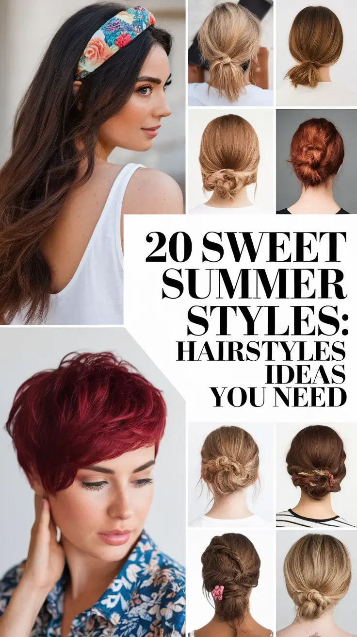 Sweet Summer Styles: Hairstyles Ideas You Need in 2025 – From Short Bobs to Long Waves