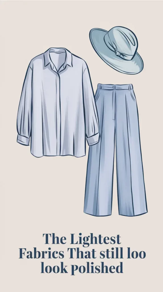 The Lightest Fabrics That Still Look Polished in 2025
